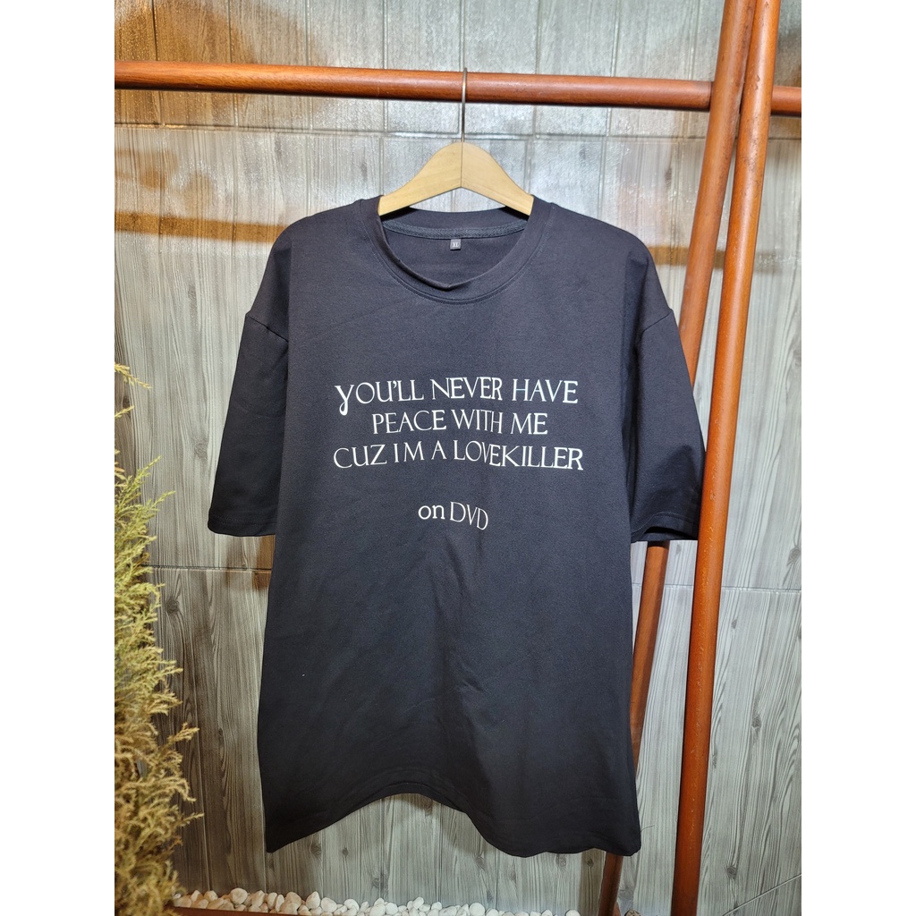 Áo thun Stee on DVD in BLACK - Giá sỉ Unisex