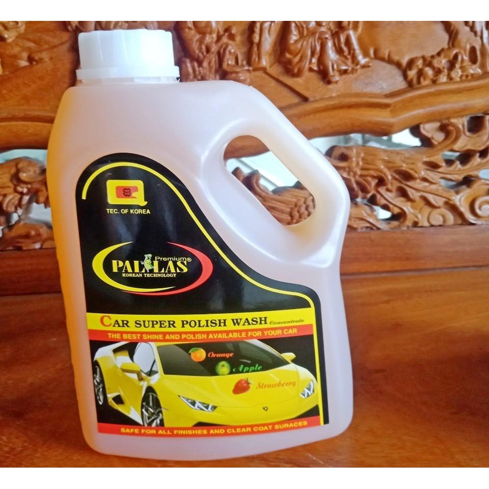 Nước Rửa Xe Tạo Bọt Siêu Bóng Xe Pallas 1500ml