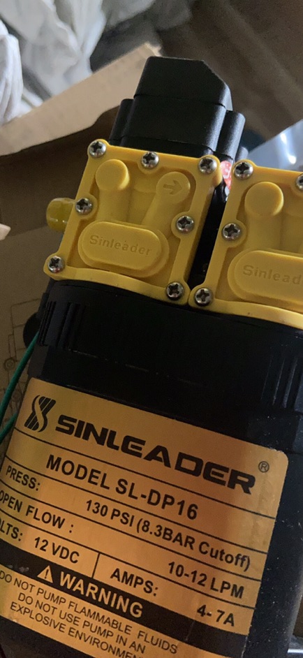 Máy bơm đôi Sinlegader 12v siêu mạnh