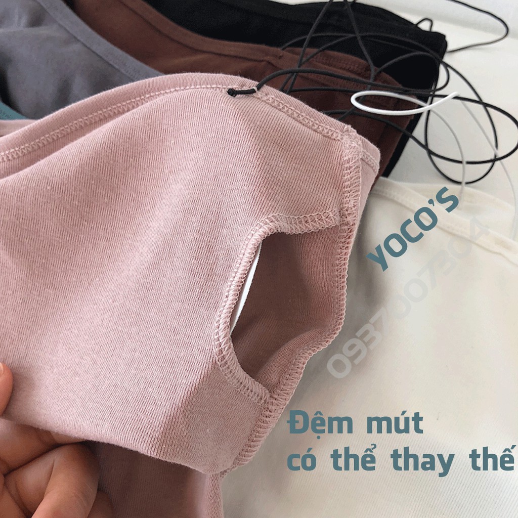 Áo ống quây ngực YOCO'S có đệm mút không gọng freesize BRA017-Smartlife365