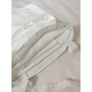 Túi vải Teeworld Canvas Basic Trắng In Chữ Sài Gòn