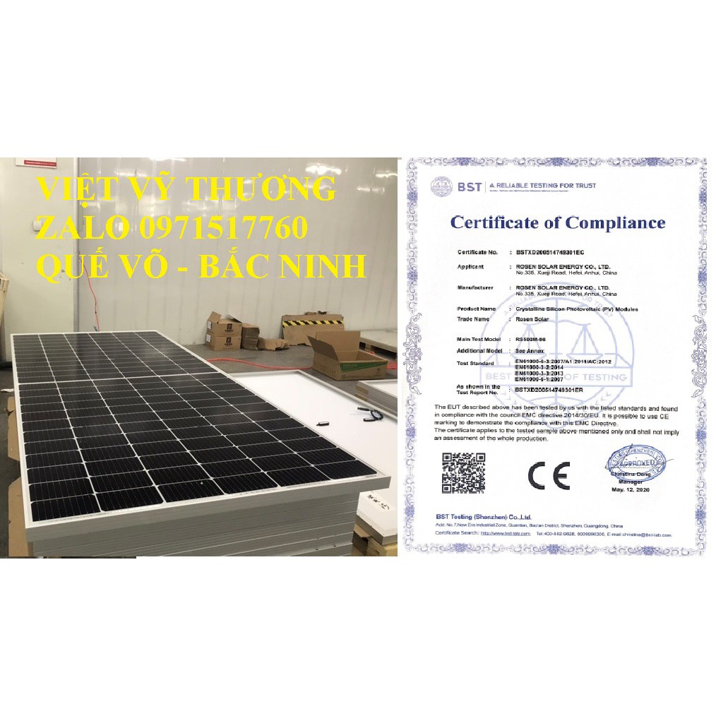 Hệ thống hòa lưới , độc lập điện mặt trời ROSEN, Venery, JINKO  PHA 5KW-10kw