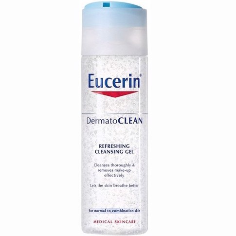  Eucerin Sữa Rửa Mặt Dạng Gel Dành Cho Da Nhạy Cảm Dermato Clean Gel 200ml