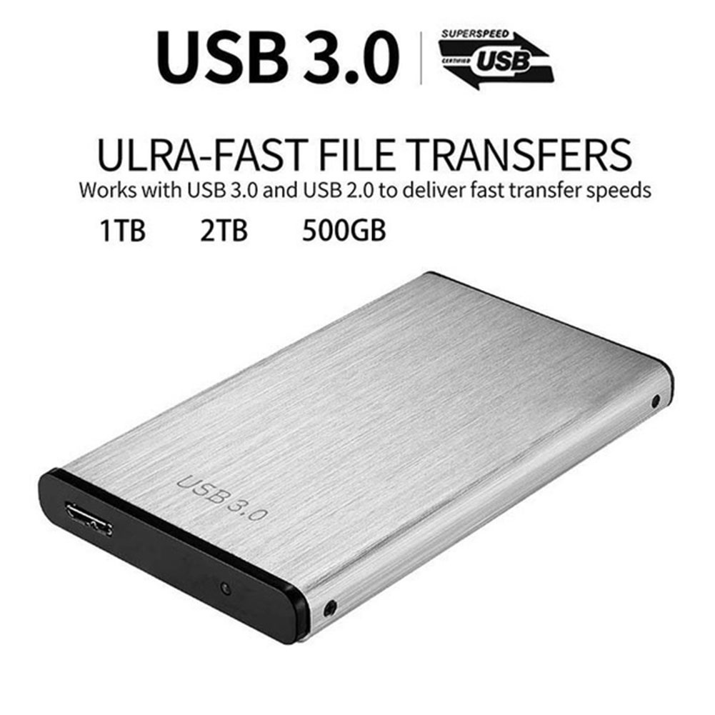 HDD USB3.0 SATA Tốc độ cao 2.5 "Ổ cứng ngoài Tốc độ cao Thiết bị lưu trữ cứng USB 3.0 SATA di động | WebRaoVat - webraovat.net.vn