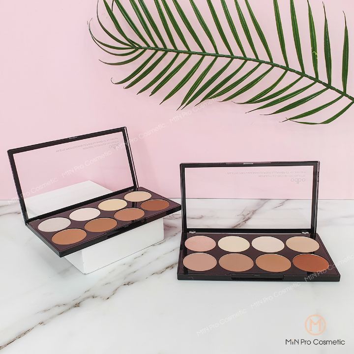 Tạo khối Odbo highlight và Contour Pro Palette OD138