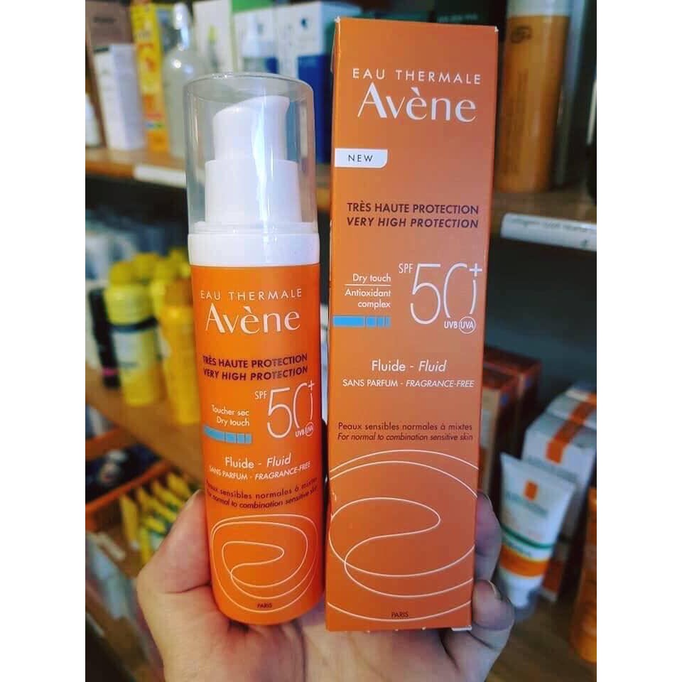 Kem chống nắng Avene fluid - Mẫu mới