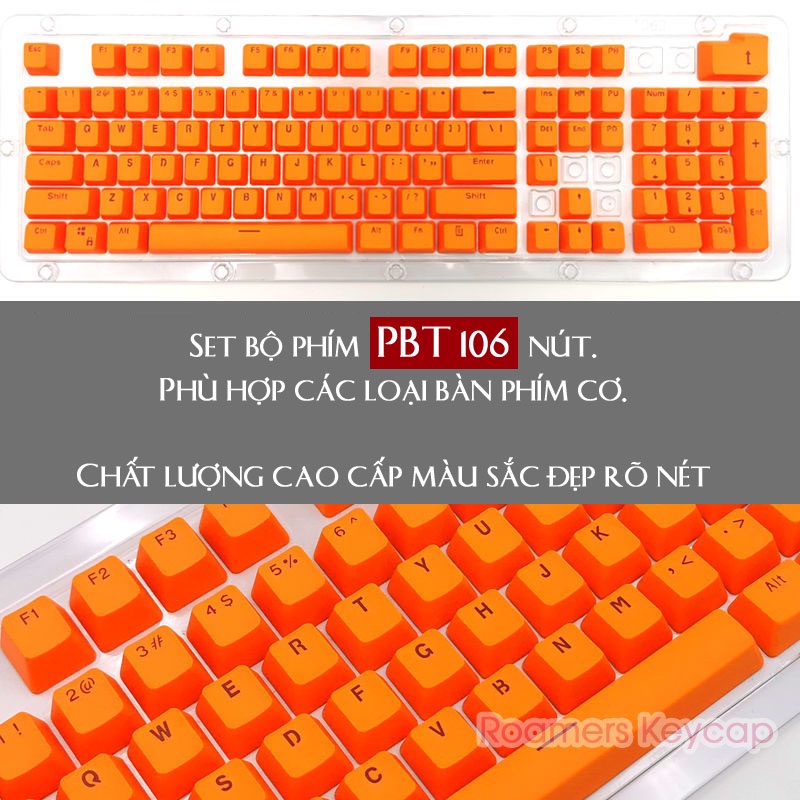 Phím Xuyên Led PBT màu sắc Siêu Đẹp (0059_PK)