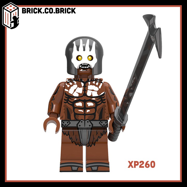 KT1033 -Đồ chơi lắp ráp minifigure nhân vật lego lính gác trong phim truyện Lord of the rings - Trung cổ kèm Phụ kiện