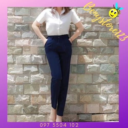 Quần Baggy Công Sở Nữ T O P S H O P