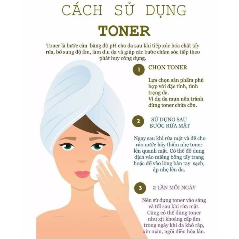 Toner hoa hồng organic 100% thiên nhiên