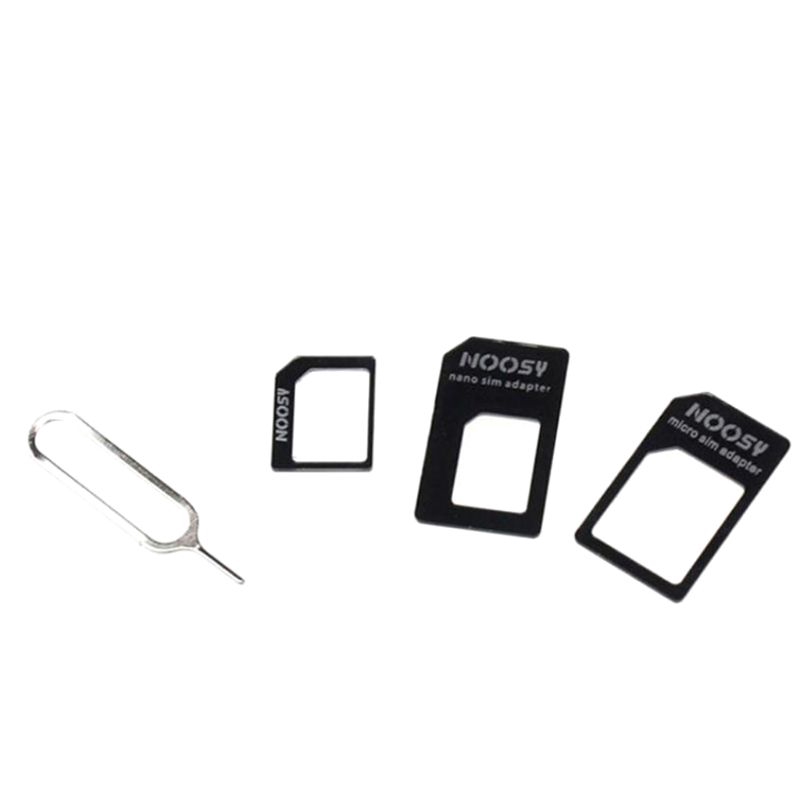 Timetogether* 4 in 1 Convert Nano SIM Card to Micro Standard Adapter