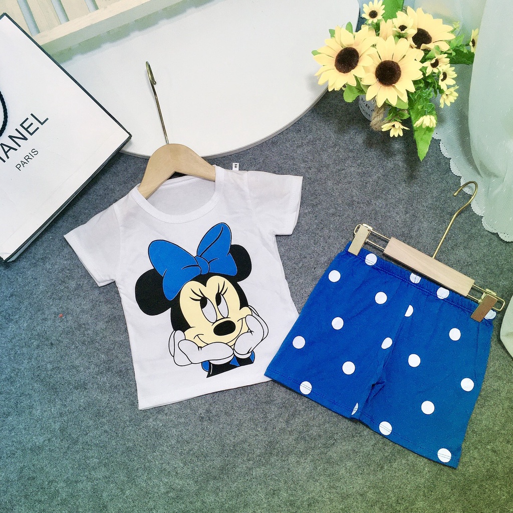 Bộ bé gái Mickey cực xinh 20-27kg