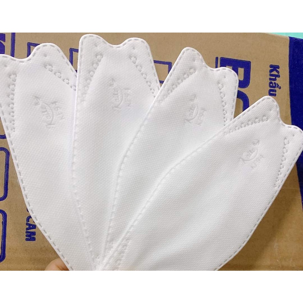 1 thùng gồm 300 cái khẩu trang y tế MASK KF94 SH công nghệ dập hàn quốc, thiết kế thời trang, kháng khuẩn ,kaito TRẮNG