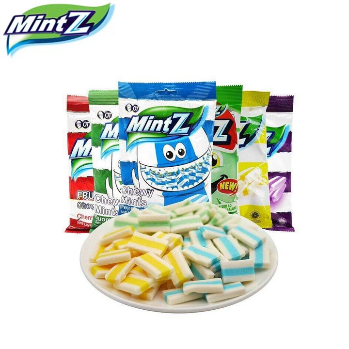 Kẹo Mềm Vị Bạc Hà Mintz Peppermint 115gr