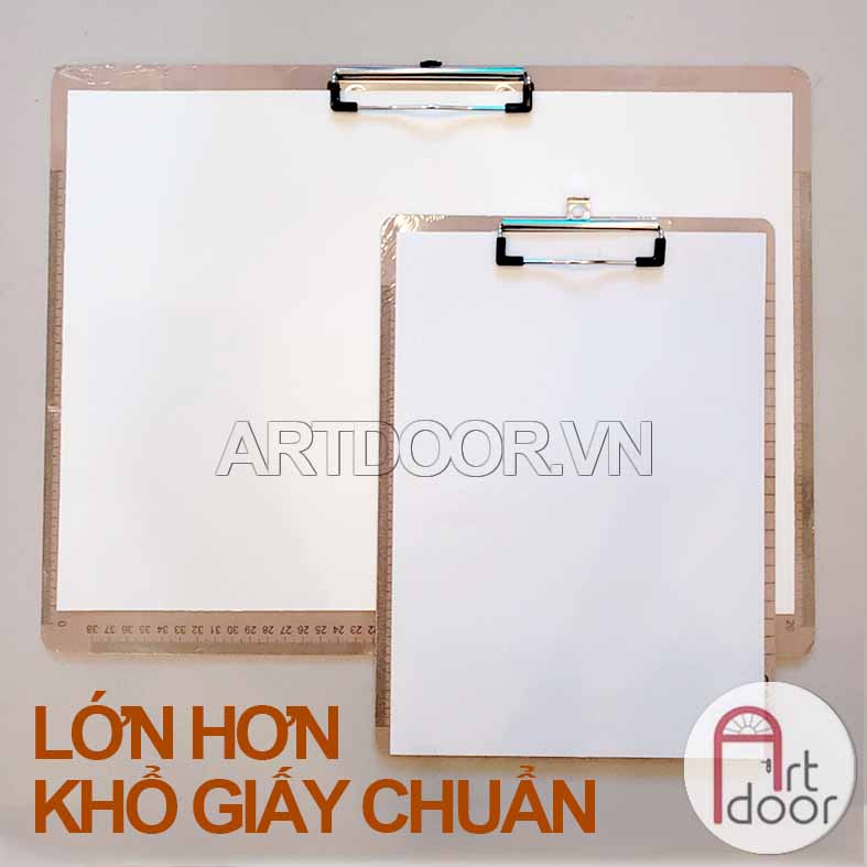 Bảng gỗ CENVAVA kẹp giấy vẽ tranh