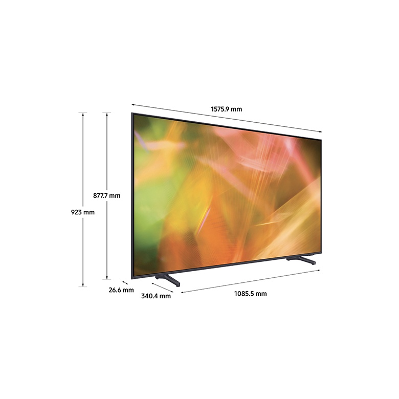 Tivi Samsung 70 inch 4K Smart TV UA70AU8000KXXV