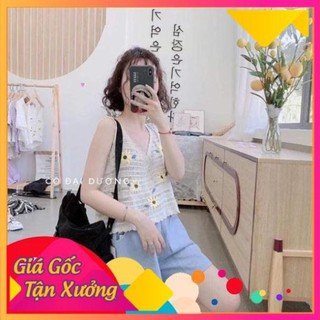 [Hàng Loại 1] Áo đan lưới hoa cúc siêu đẹp