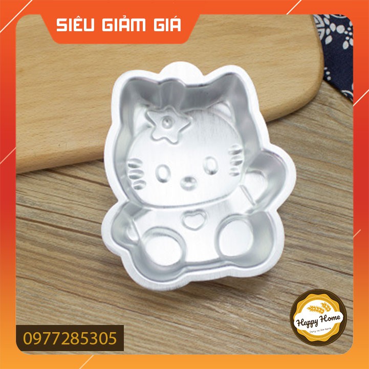 Khuôn hello kity làm thạch, flan, rau câu, pudding xinh xắn, giá rẻ