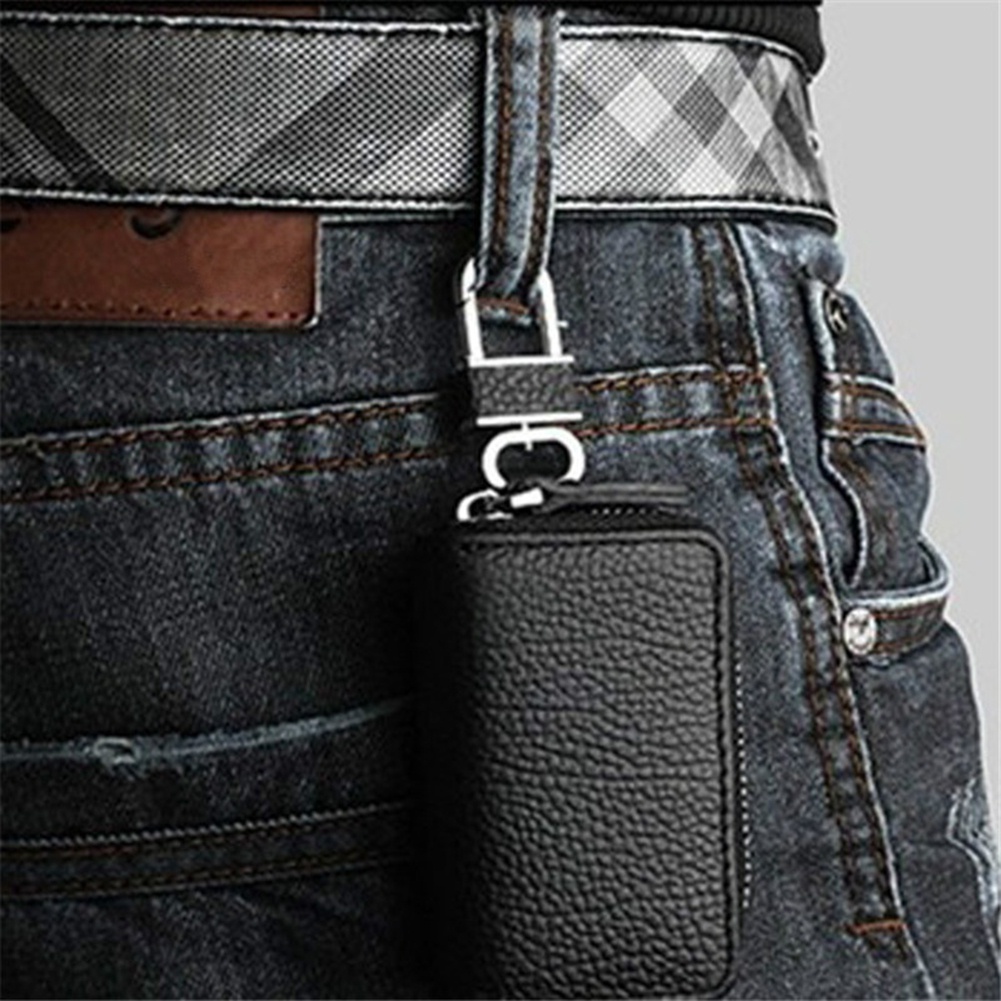 Móc khóa dạng ví khóa kéo xinh xắn