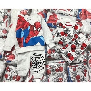 Set 2 bộ dài tay siêu nhân người nhện