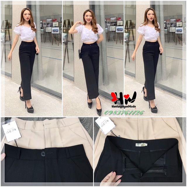 Quần suông ống rộng nữ siêu đẹp - Mặc là đẹp [FREE SHIP - VIDEO - ẢNH THẬT] | BigBuy360 - bigbuy360.vn