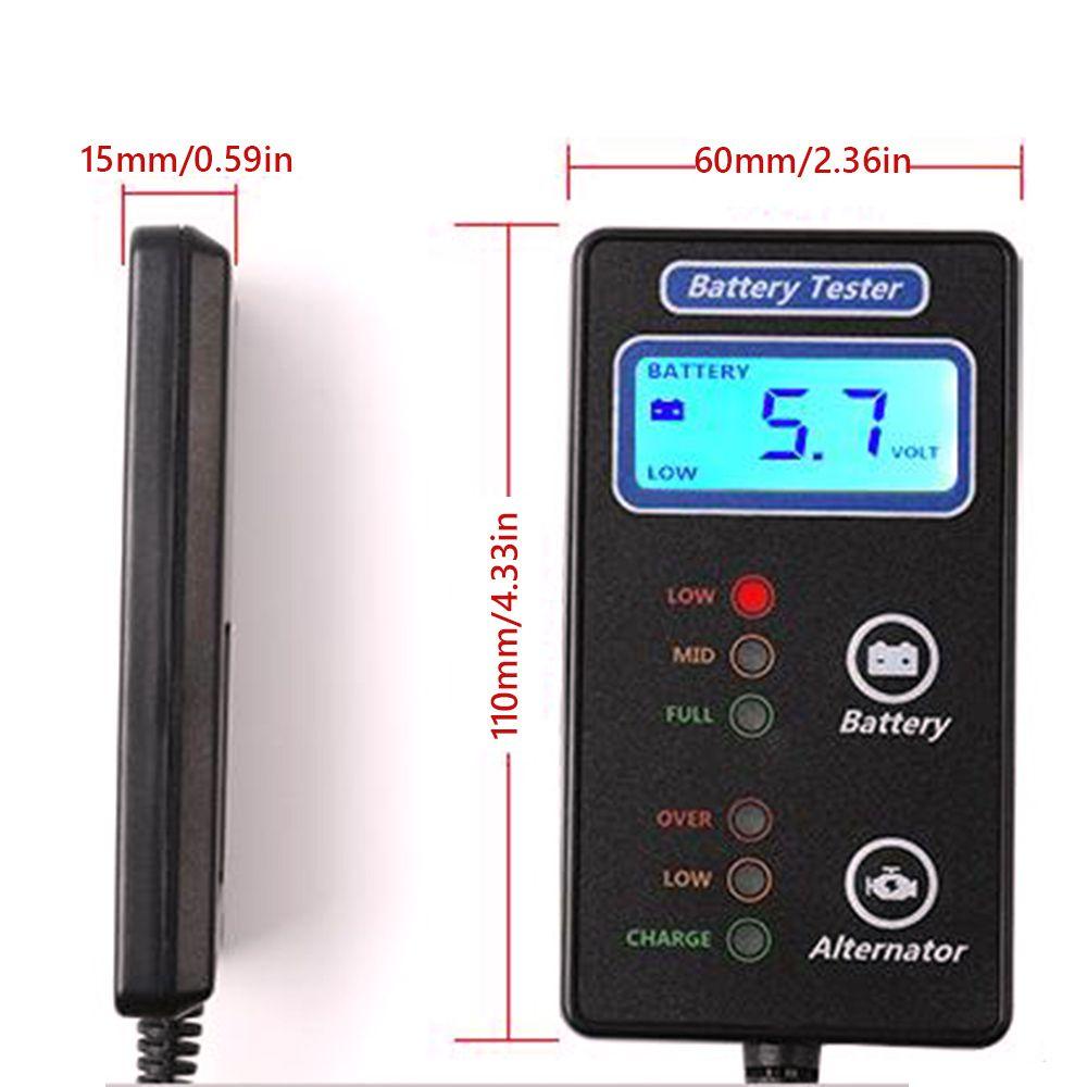 Thiết Bị Kiểm Tra Ắc Quy Xe Hơi 12V Chuyên Dụng Chất Lượng Cao
