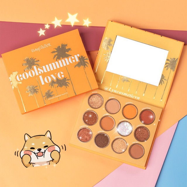 Bảng mắt Glam Colour Cool Summer Love