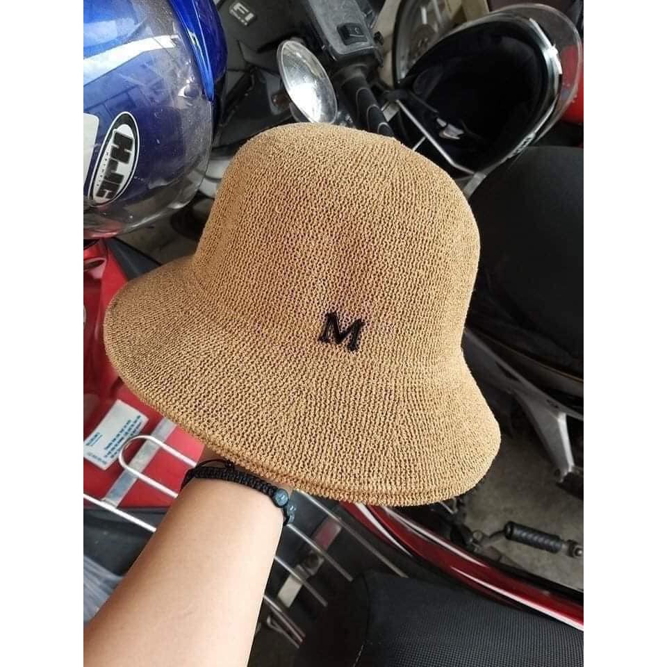 MŨ CHỮ M PHONG CÁCH HÀN QUỐC