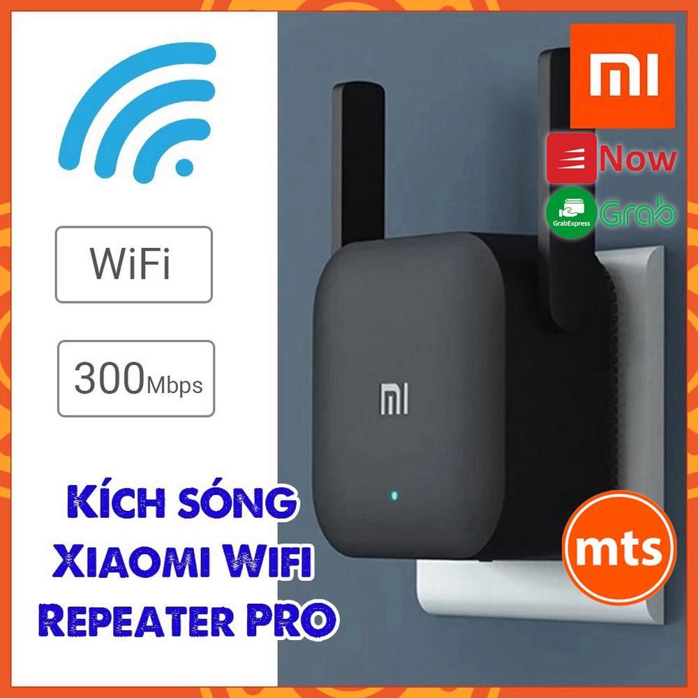 
                        Kích sóng Wifi Xiaomi Repeater PRO băng thông 300 Mbps 2.4GHz DC3030 R3 - Minh Tín Shop
                    