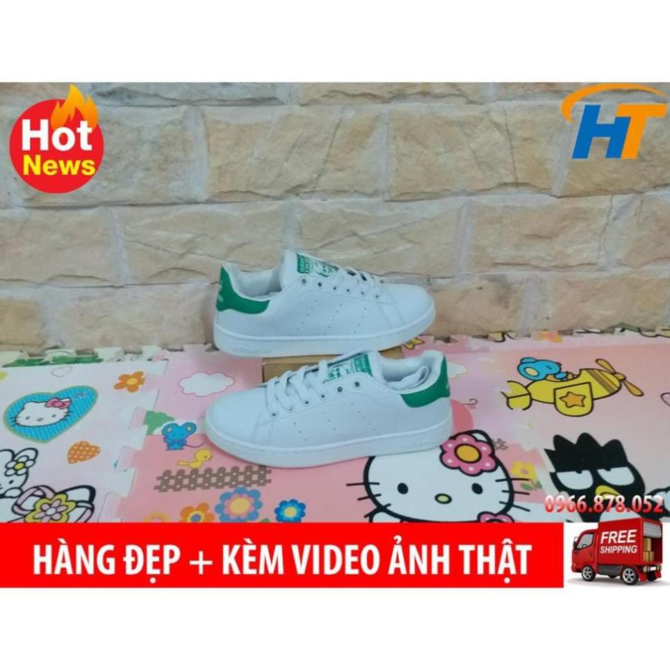 New [Chuẩn real] ⚡[SALE OFF] Giày Adidas stan smith gót xanh lá Nam nữ . . new . . ️🥇 . NEW ✫ siêu phẩm 1212 * ۶ ↺ . ! -