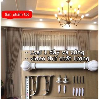 [GIÁ RẺ NHẤT] Thanh treo rèm đầy đủ TẶNG kèm ốc vít