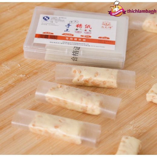 Giấy gạo gói kẹo