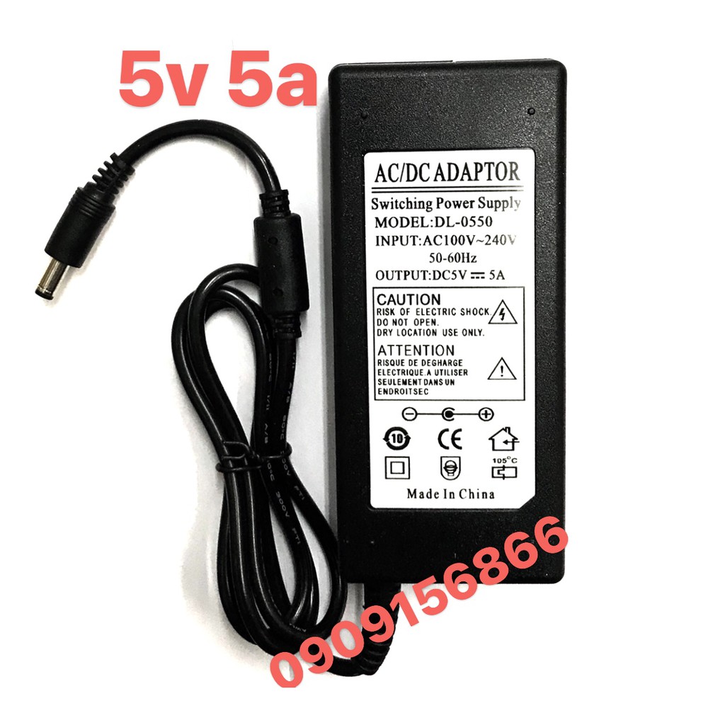 Nguồn adapter 5V - 5A