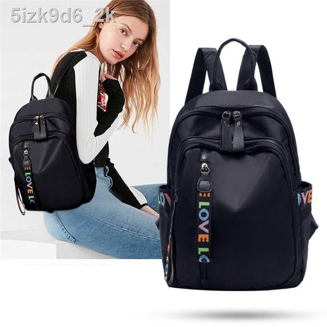 Ba lô nữ phiên bản mới của Hàn Quốc thời trang vải Oxford canvas phù hợp với tất cả các phụ đi du lịch túi nhỏ
