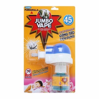 Bộ xông đuổi muỗi JUMBO VAPE hương hoa lily