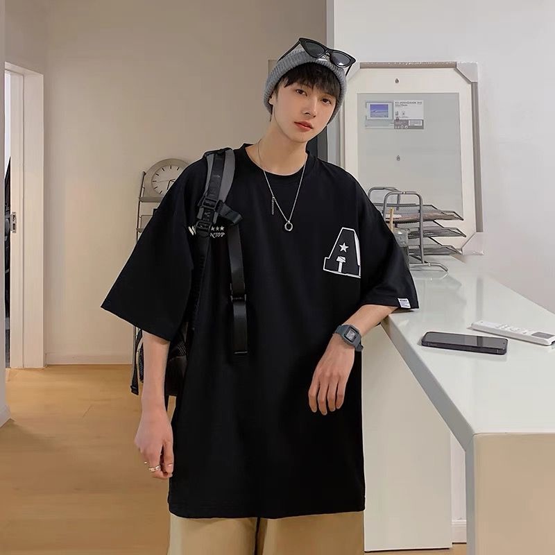 Áo Thun Tay Ngắn Dáng Rộng Thời Trang Mùa Hè Cho Nam Size M-8XL