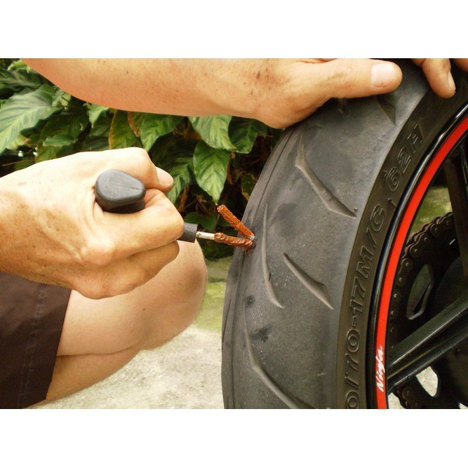 [Bán buôn] Bộ dụng cụ vá lốp xe khẩn cấp dùng cho ô tô xe hơi, xe máy, xe đạp tiện dụng