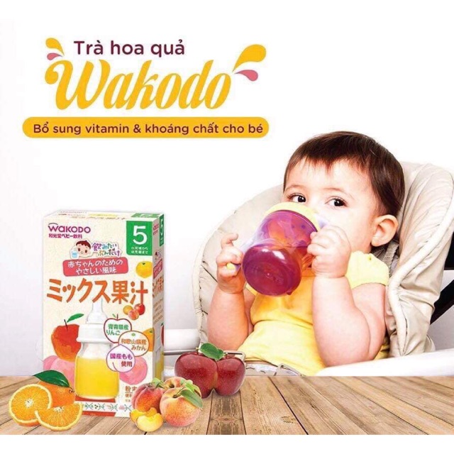 Trà hoa quả wakodo Nhật bản