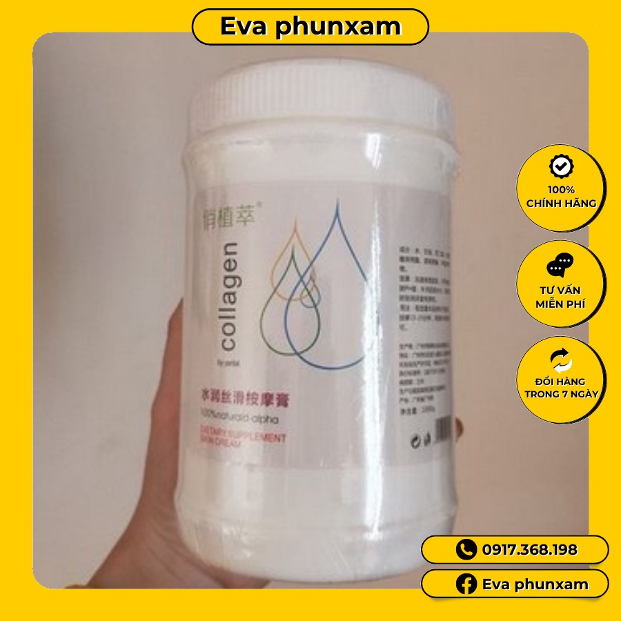 Kem massage colagen 1kg dùng trong spa thẫm mỹ viện