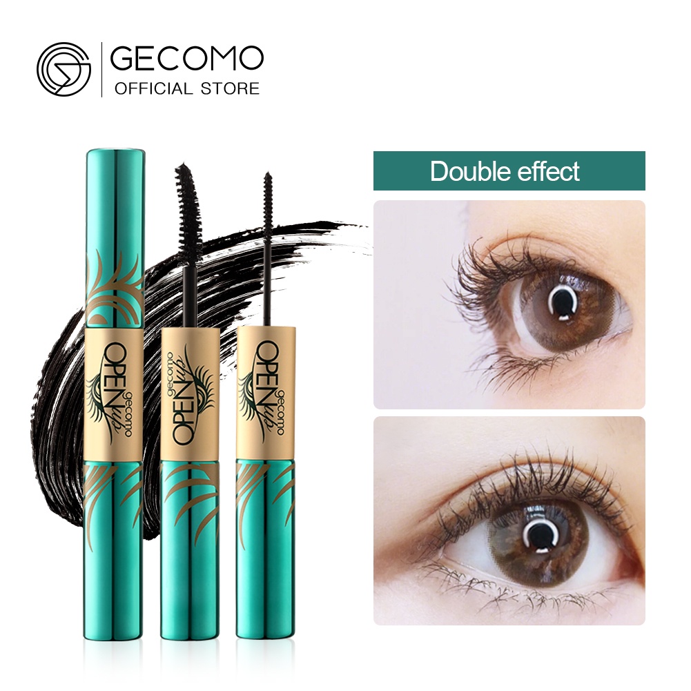 Mascara GECOMO hai đầu chuốt uốn nối dài lông mi hợp thời trang | BigBuy360 - bigbuy360.vn