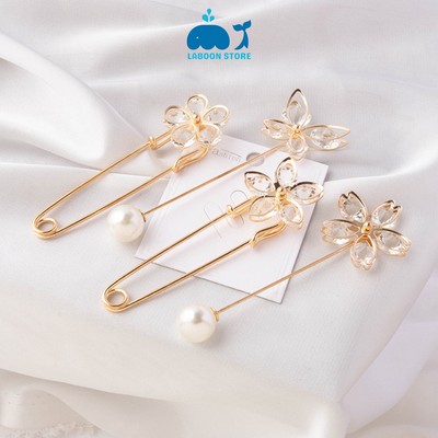 Ghim trâm cài quần áo điều chỉnh lưng quần thời trang Laboon