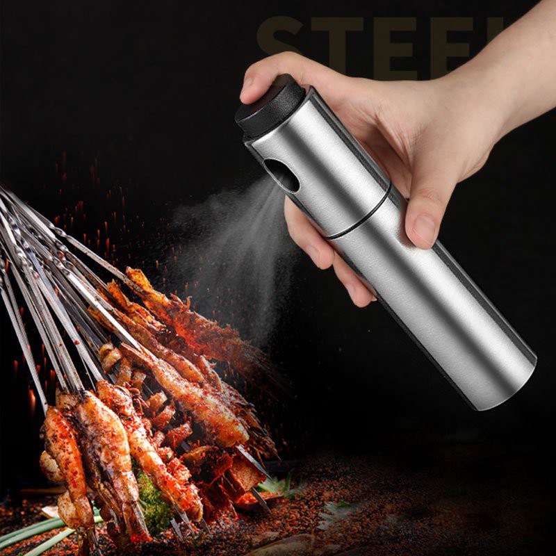 [HÀNG CÓ SẴN] Bình xịt dầu ăn chai inox 100ml bình xịt tiện lợi cho các món nướng