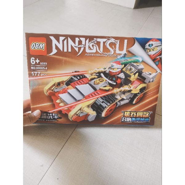 Xếp hình thông minh nonlego ninja đua xe mã 99005
