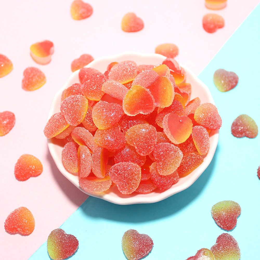 Set 10 mô hình kẹo giả nhiều màu sắc dùng trang trí DIY