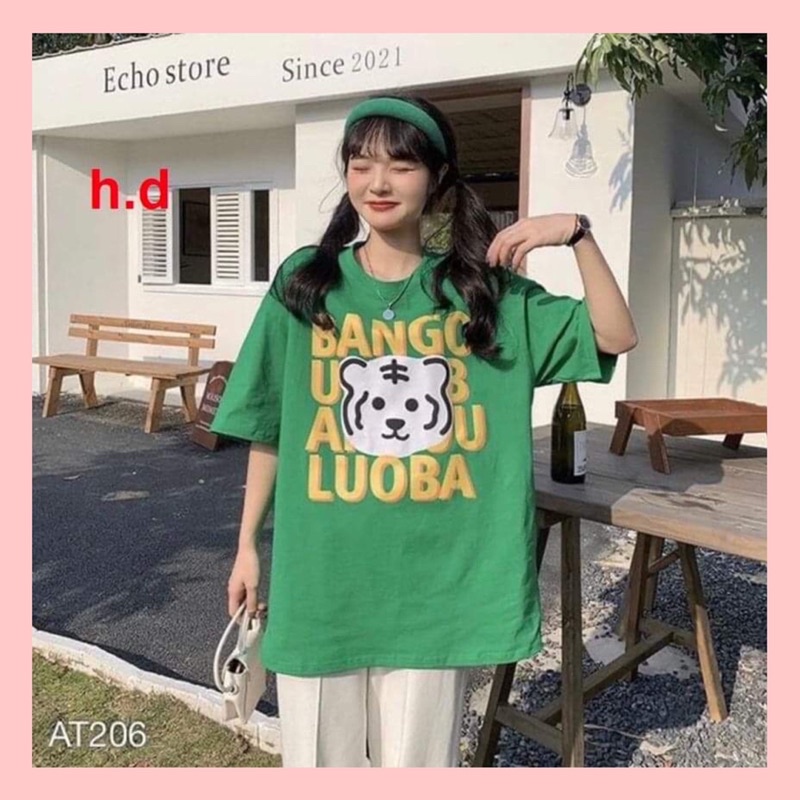 Áo thun nam nữ Hổ Bango áo phông unisex form rộng tay lỡ chất cotton cao cấp cá tính mặc đôi nhóm