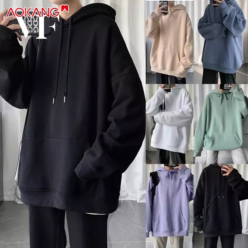 Áo hoodie AOKANG dài tay phong cách Hàn Quốc trẻ trung dành cho nam