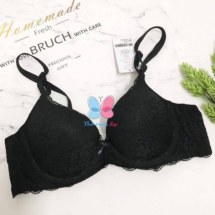 ÁO NGỰC LOVELY REN MÚT ÉP VỪA NGUYÊN QUẢ CÀI 2 CÓ GỌNG - AL1215