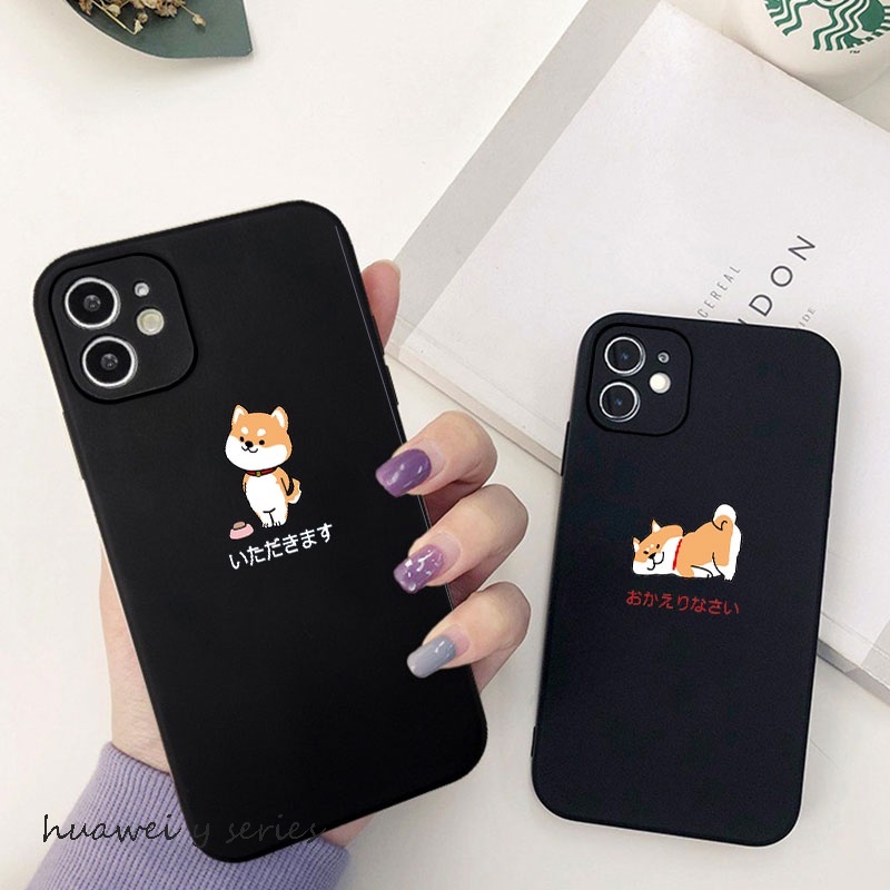 Ốp điện thoại nhám cho Huawei Y5 2017 Y6 2018 Y7 2019 Y9 Pro Prime Y5P Y6P Y7P Y8P Y6S XKT-2