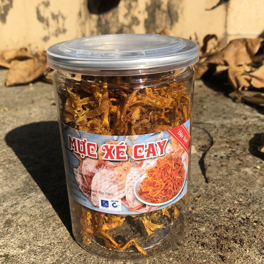 Mực xé tẩm vị 200g Mực Xé Sợi Vị Cay Nha Trang khô mưc xé cay khô Tẩm Vị Đồ Ăn Vặt online