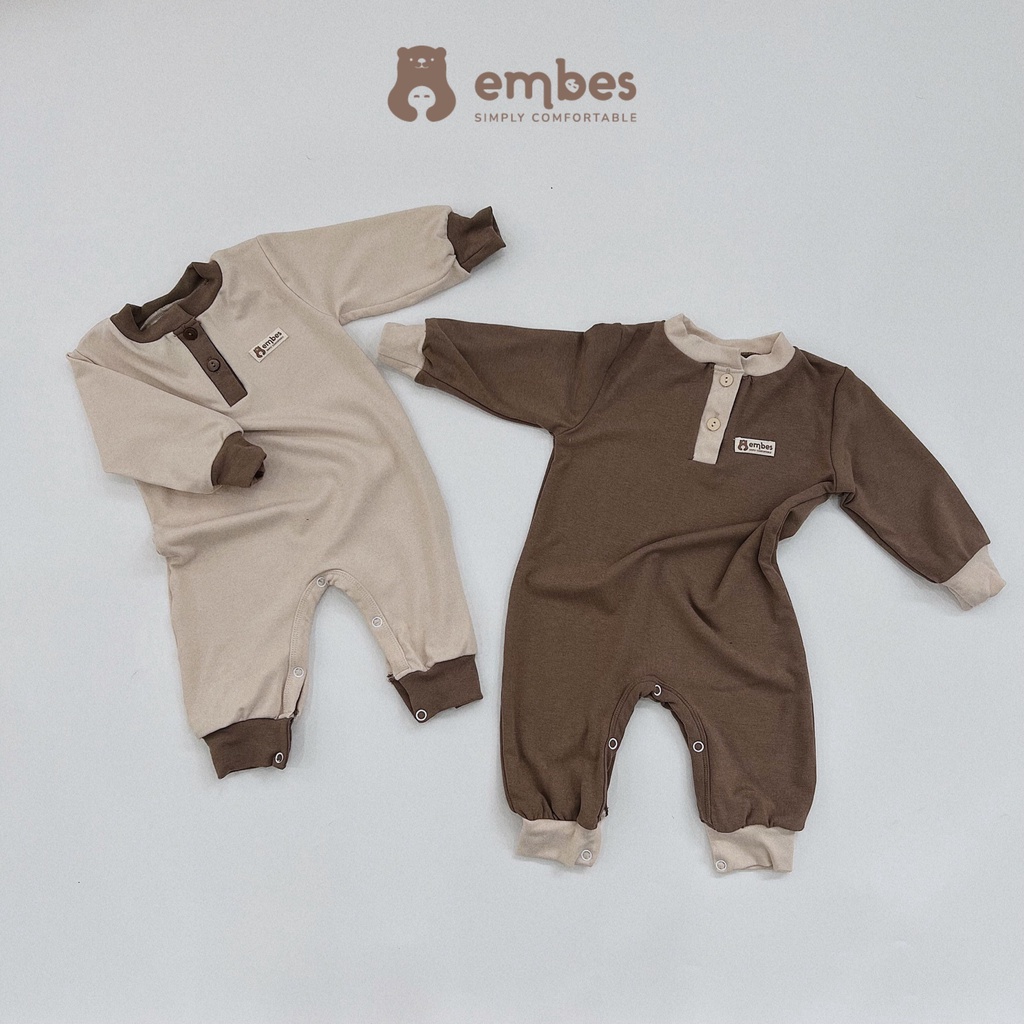 Body dài tay cho bé trai bé gái, body liền thân cho bé thanh hằng baby 5kg đến 13kg